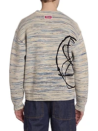 Reversible Futura Stretch-Wool Sweater