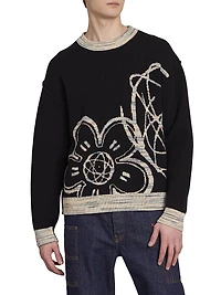 Reversible Futura Stretch-Wool Sweater