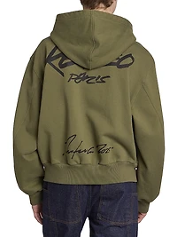 Futura Boxy Full-Zip Hoodie