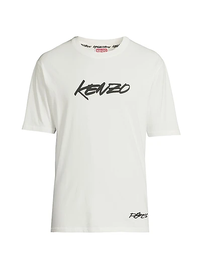 Futura Logo Crewneck T-Shirt