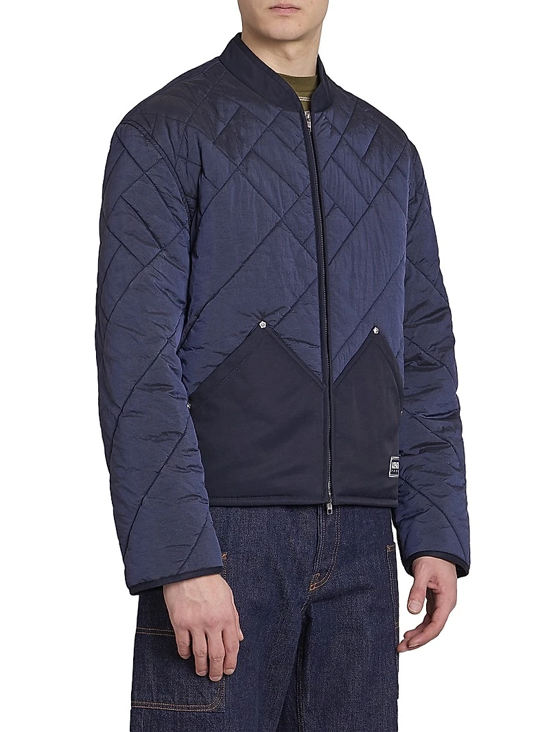 Nylon Quilted Jacket