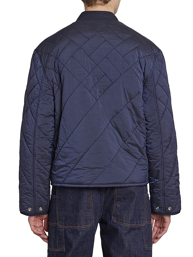 Nylon Quilted Jacket