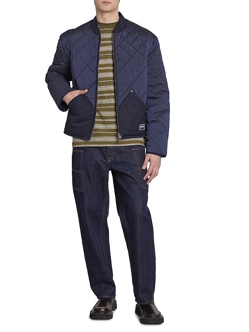 Nylon Quilted Jacket