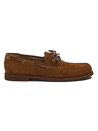 Vandée Suede Boat Shoes