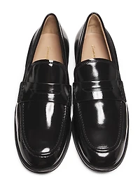 George Patent Leather Penny Loafers