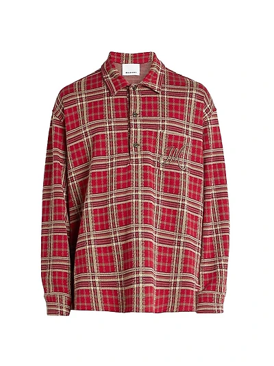 Orelien Plaid Cotton Shirt