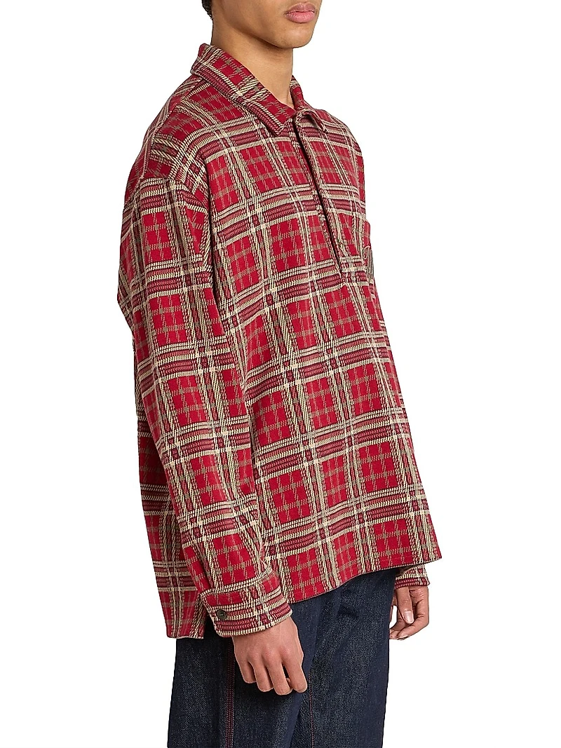 Orelien Plaid Cotton Shirt