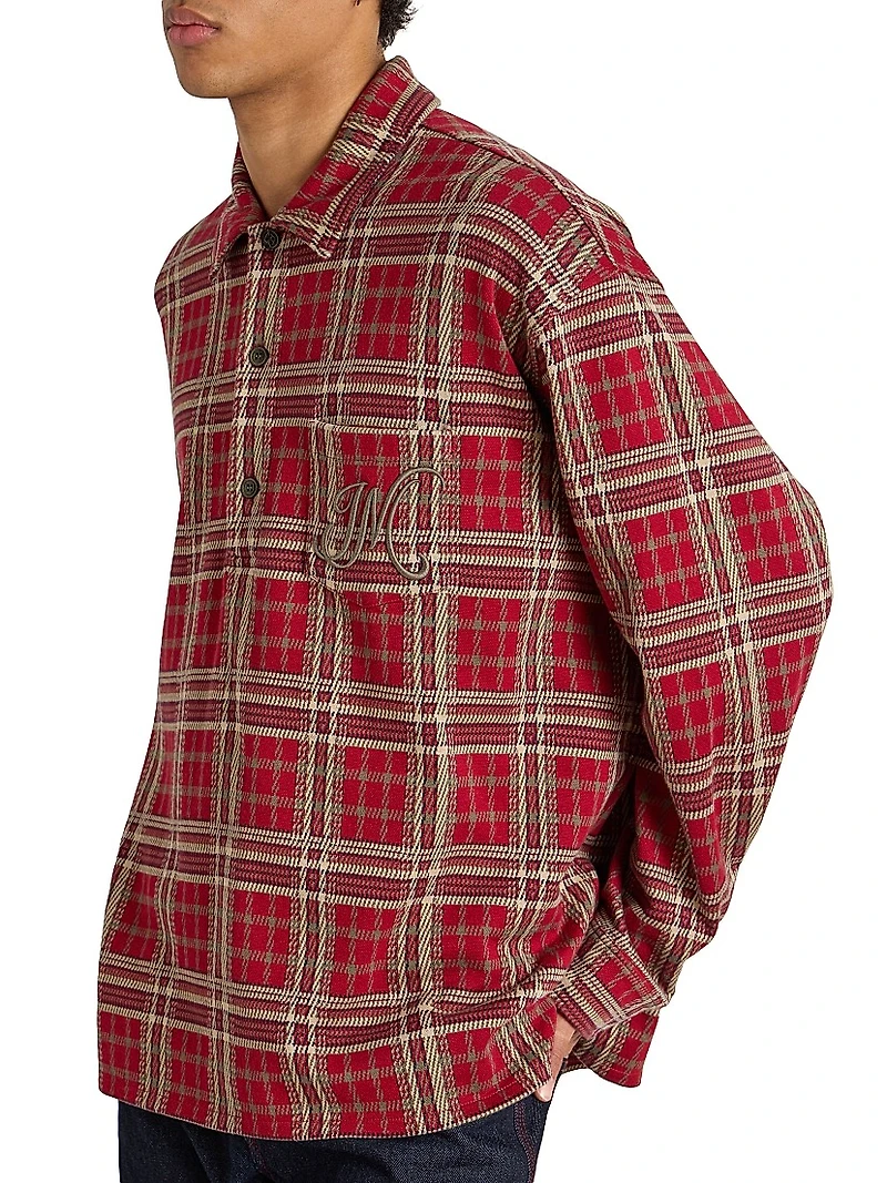 Orelien Plaid Cotton Shirt