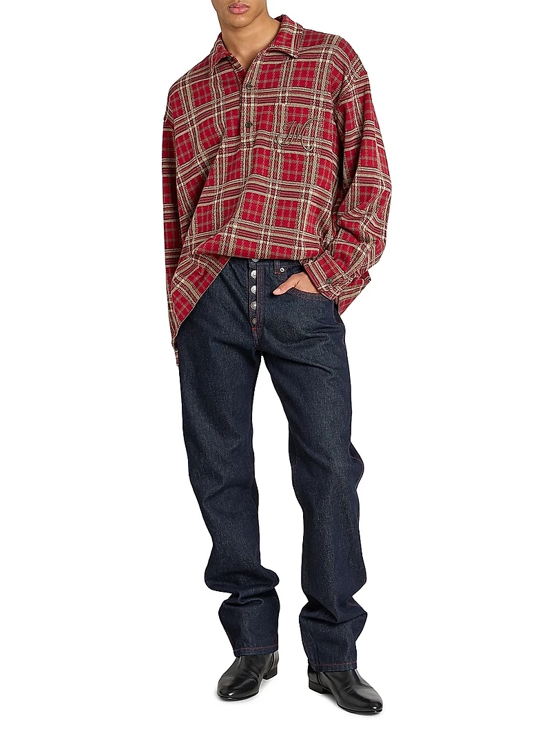 Orelien Plaid Cotton Shirt