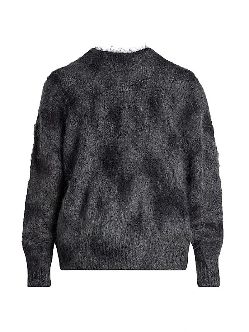 Miller Mohair-Wool Crewneck Sweater