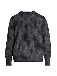 Miller Mohair-Wool Crewneck Sweater