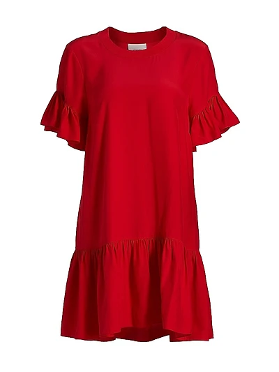 Leilah Silk Minidress