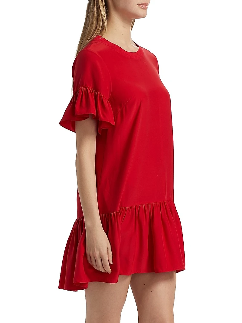 Leilah Silk Minidress
