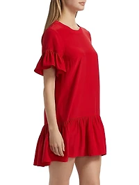 Leilah Silk Minidress