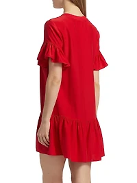 Leilah Silk Minidress