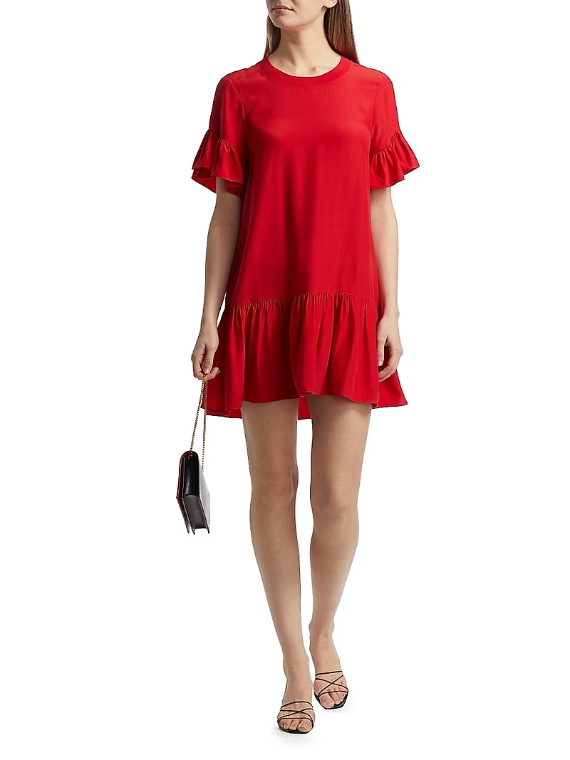 Leilah Silk Minidress