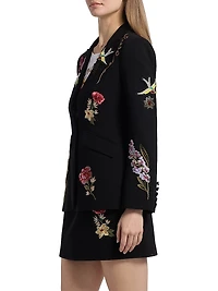 Amour Cheyenne Embroidered Blazer