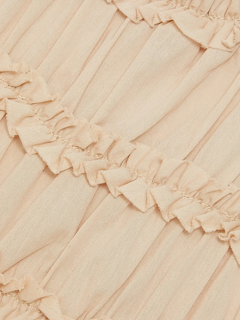 Sirrina Gathered A-Line Minidress