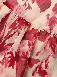 Omelia Floral Tiered Gown
