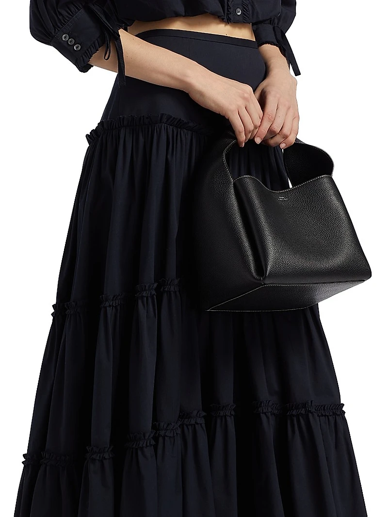 Roupao Tiered A-Line Skirt