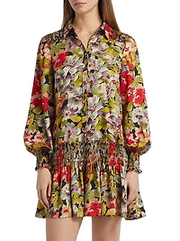 Canyon Bloom Damia Floral Minidress