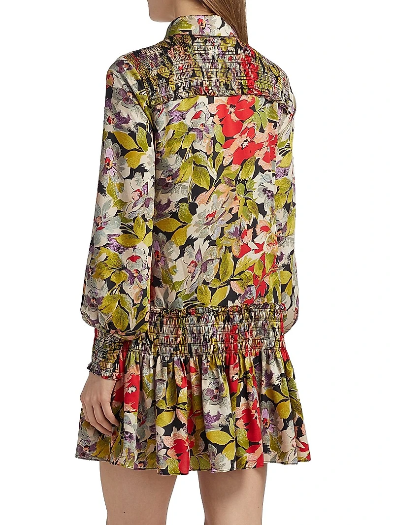 Canyon Bloom Damia Floral Minidress