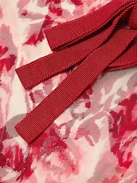 Junette Floral Silk Minidress