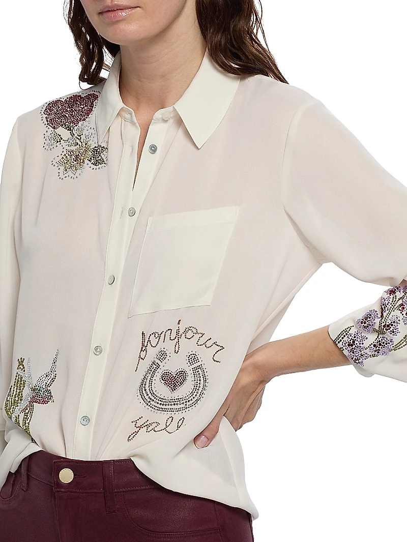 Amour Embellished Top
