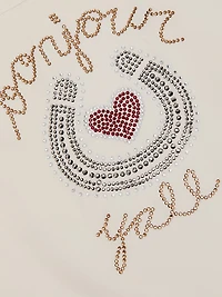 Amour Embellished Top