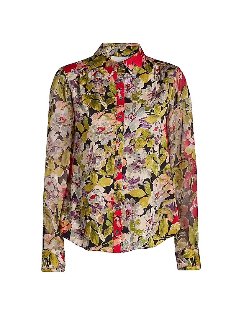 Canyon Bloom Printed Top