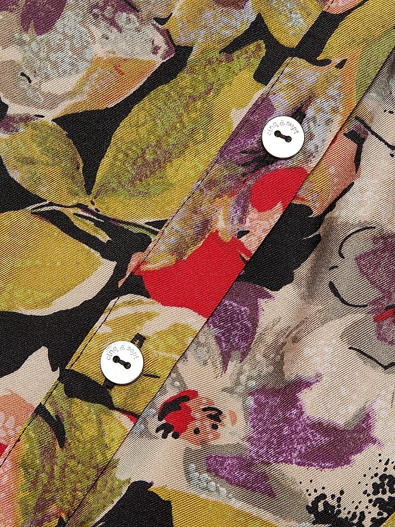 Canyon Bloom Printed Top