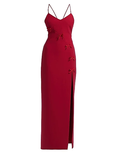 Elea Bow Slit Gown