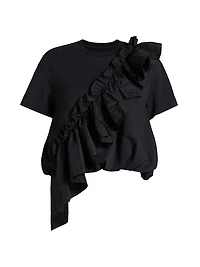 Lottie Ruffled Cotton Top
