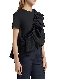 Lottie Ruffled Cotton Top