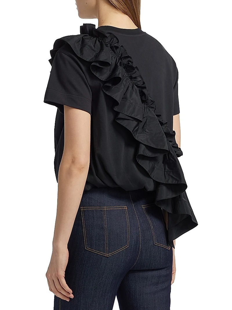 Lottie Ruffled Cotton Top