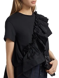 Lottie Ruffled Cotton Top