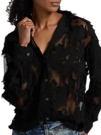 Slim Semi-Sheer Shirt