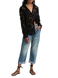 Slim Semi-Sheer Shirt