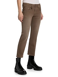 Boy Denim Straight-Leg Crop Jeans