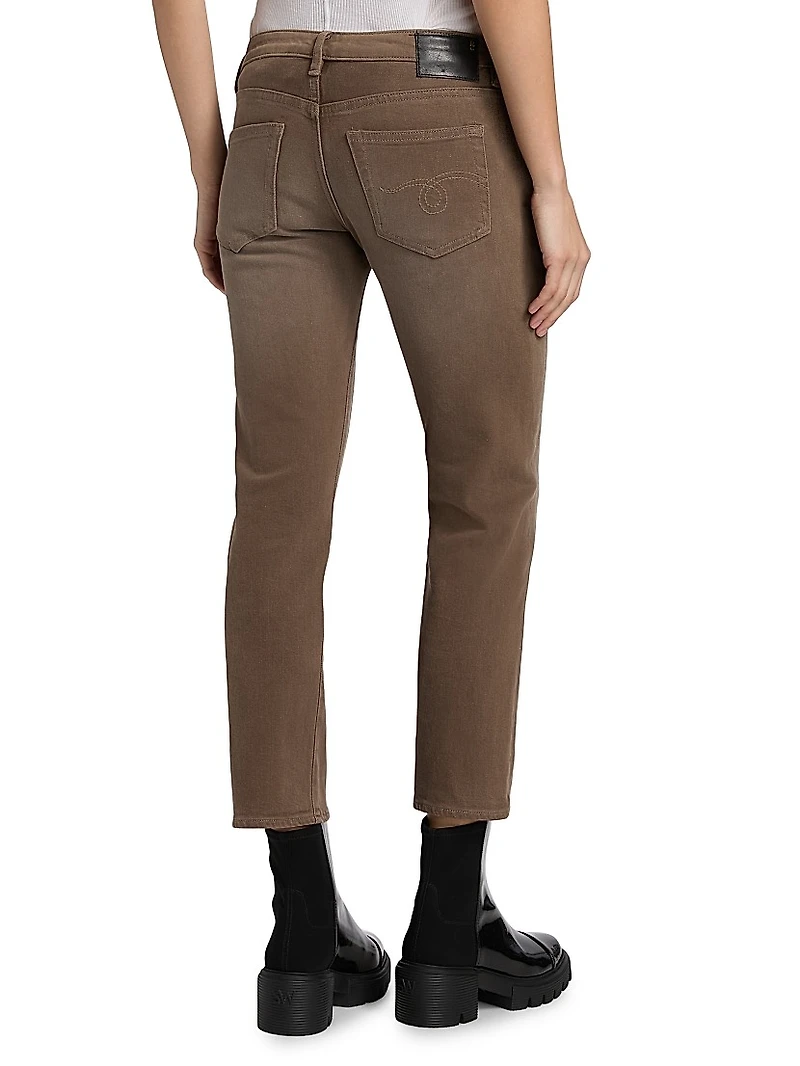 Boy Denim Straight-Leg Crop Jeans
