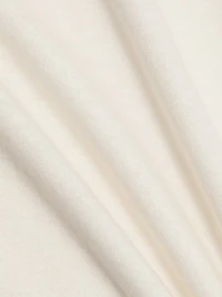 Cotton-Cashmere Crop T-Shirt