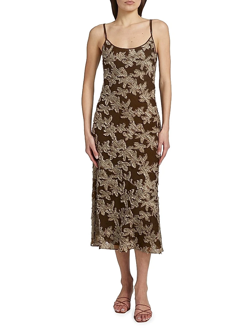 Alessia Slip Midi-Dress