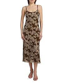 Alessia Slip Midi-Dress
