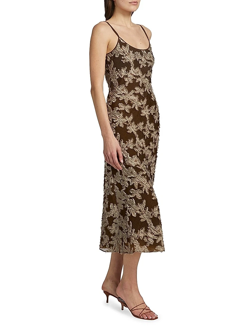 Alessia Slip Midi-Dress