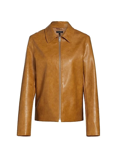 Jordie Faux Leather Jacket