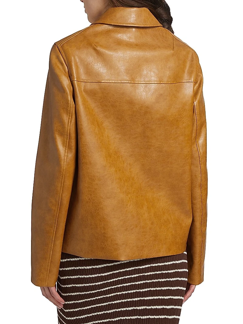 Jordie Faux Leather Jacket