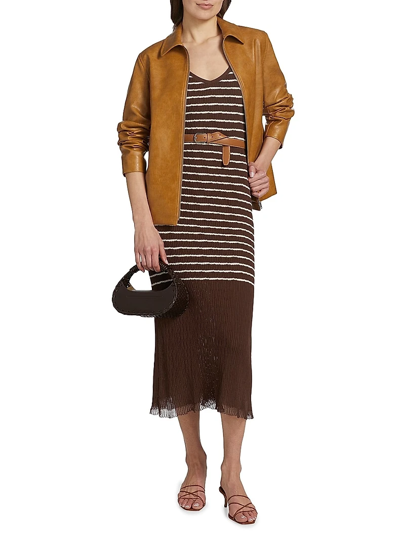 Jordie Faux Leather Jacket