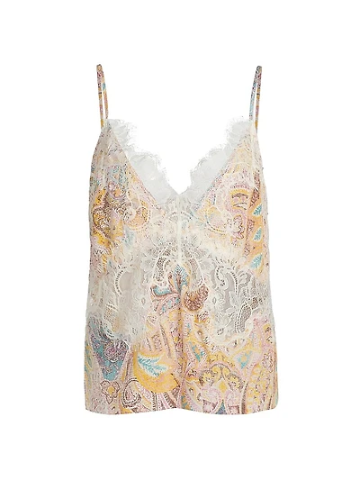 Kilah Lace & Paisley Camisole
