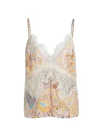 Kilah Lace & Paisley Camisole