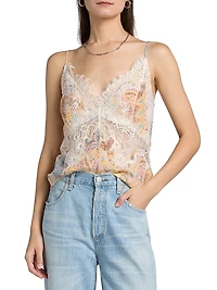 Kilah Lace & Paisley Camisole
